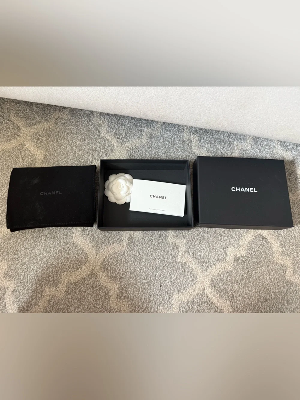CHANEL Quilted Card Pouch in Fuchsia